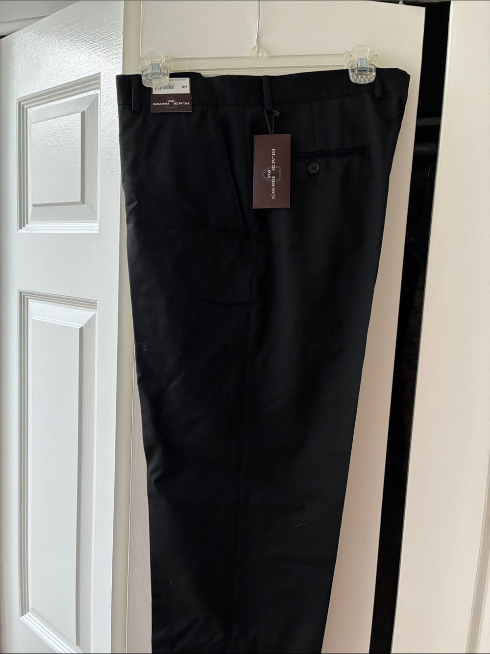Renato Angi Black Men's Dress Pants - Classic Tailored Style